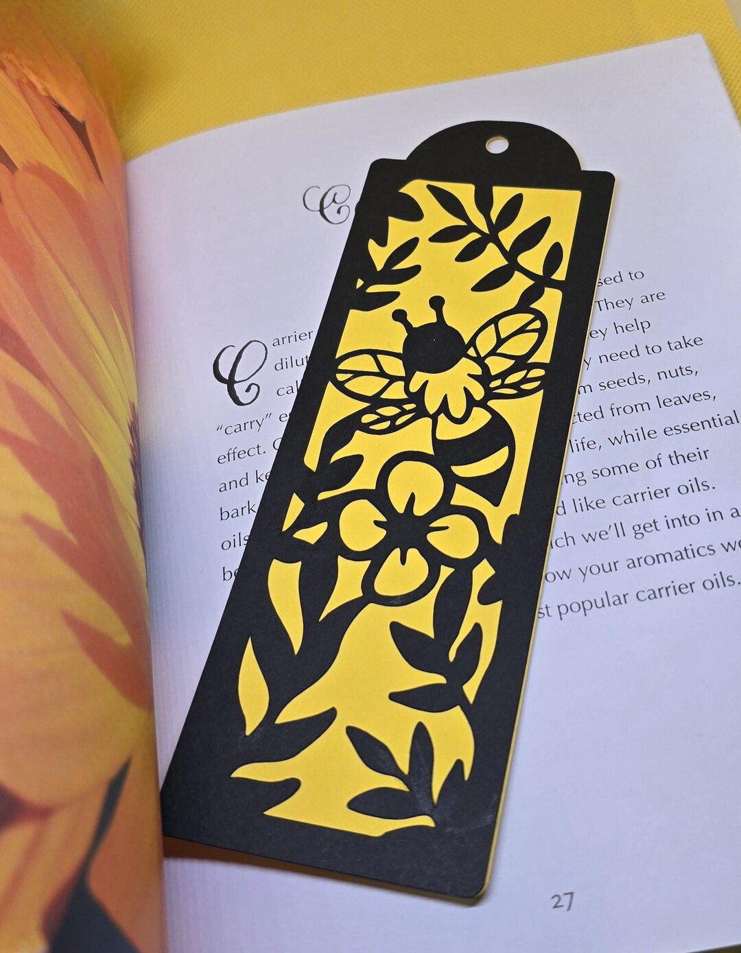Bumble Bee Bookmark - Etsy