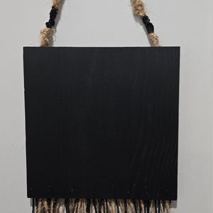 Hanging chalkboard