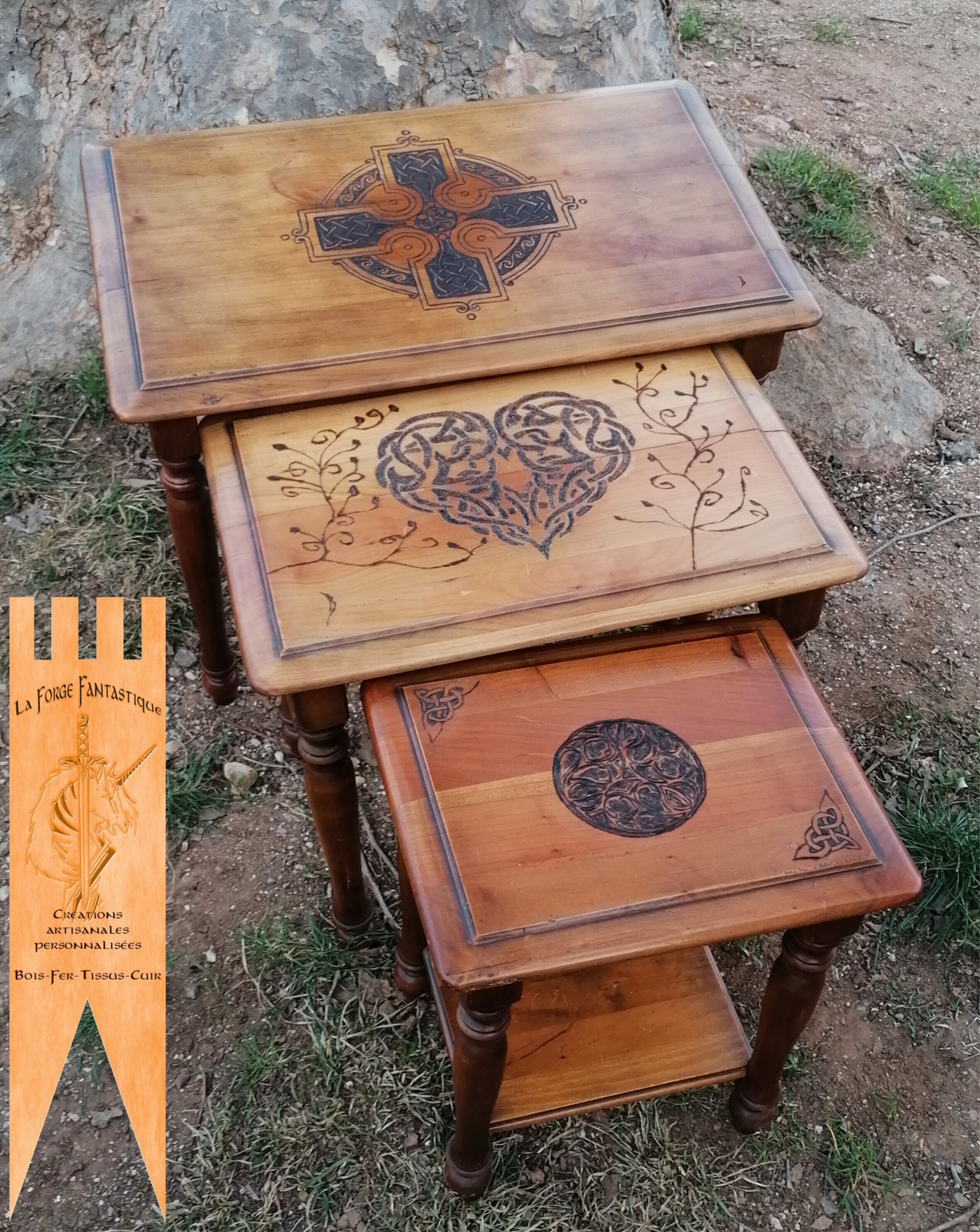 Tables Gigognes Celtic Spirit