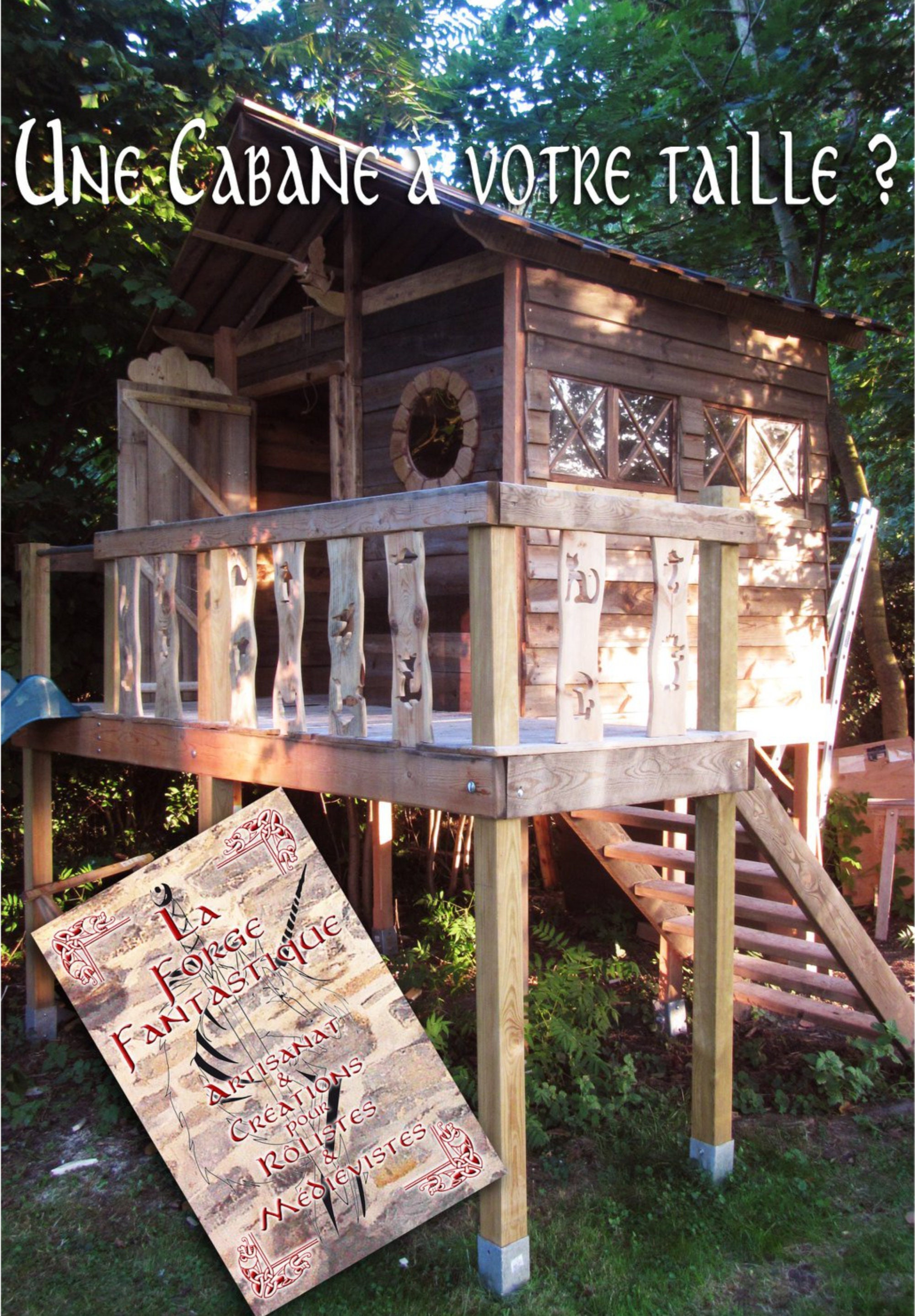 Cabane sur Pilotis de Style Unique