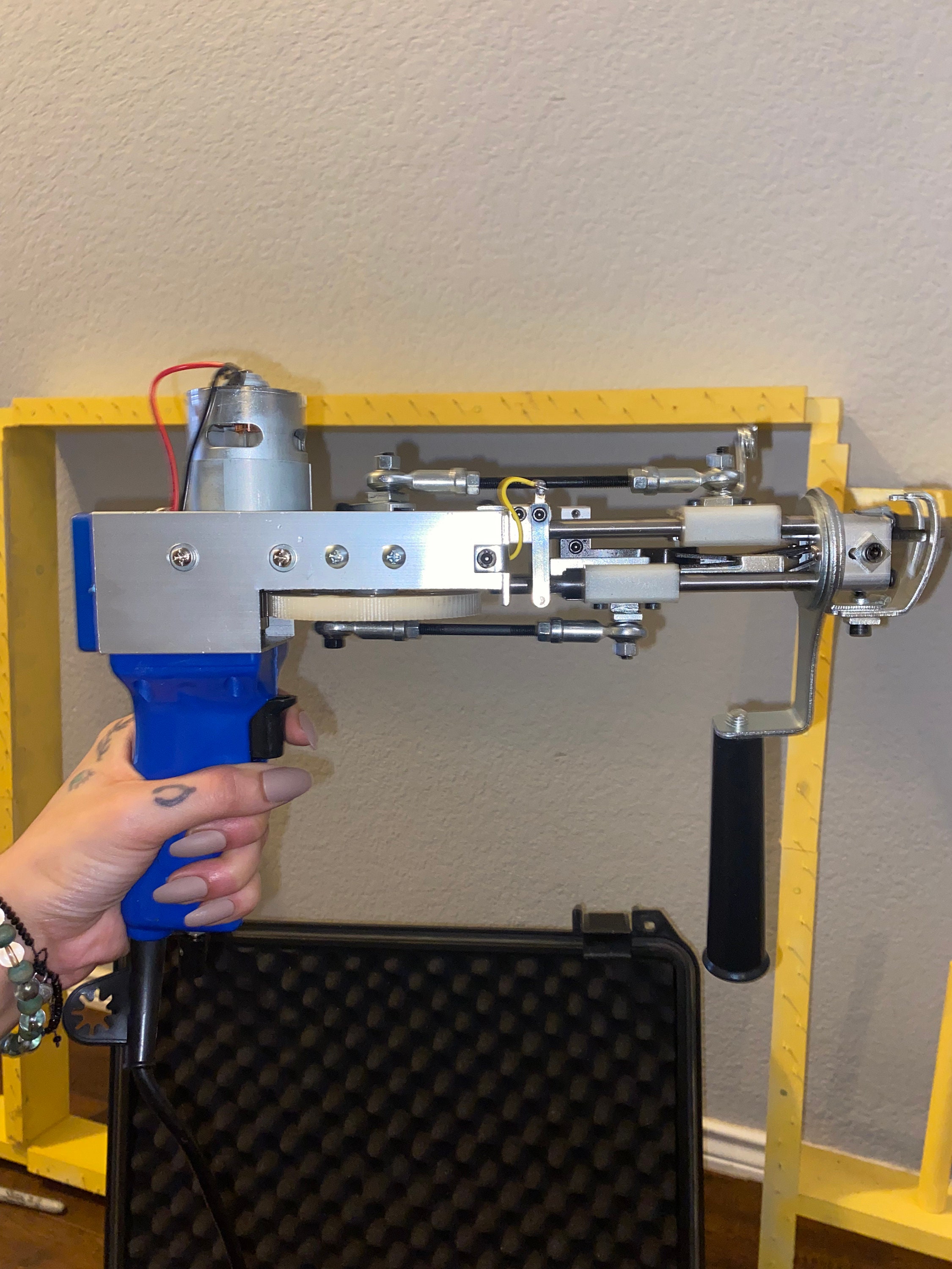 NIEUW Tufting Gun & Frame Etsy Nederland