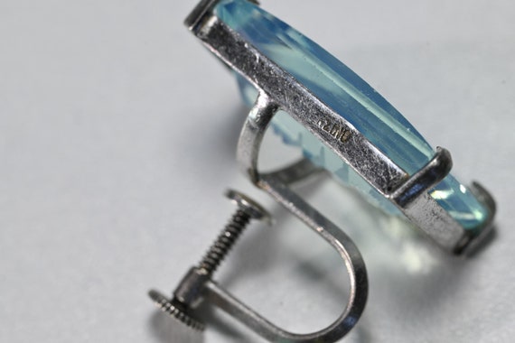 Japanese reversed carved opalescent glass glass a… - image 5