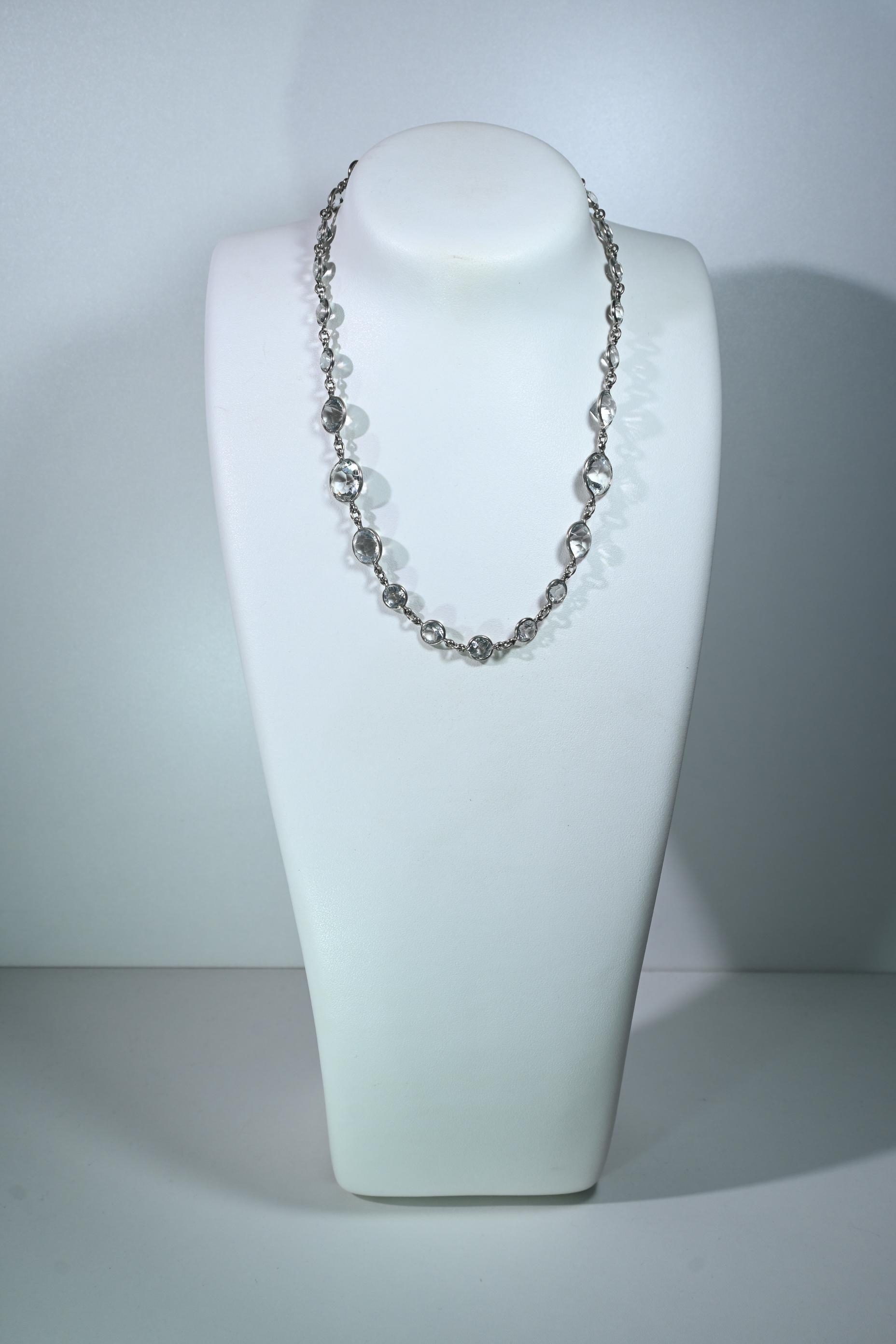 VENDU - Original collier perles strass façon années 20 - Le Grenier de