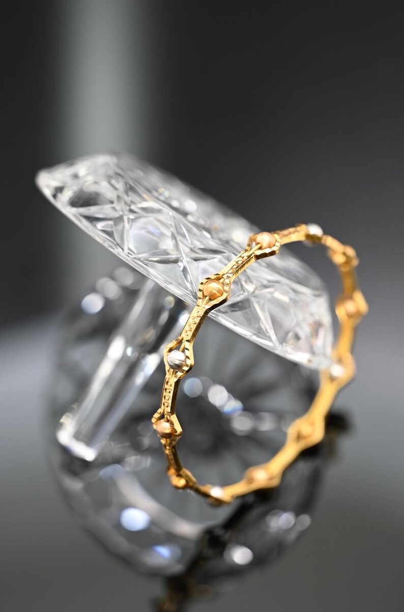 22ct Gold Bangle Etsy