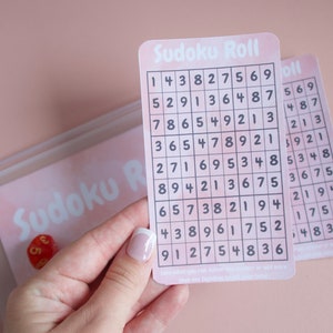 Sudoku Roll Savings Challenge | Cash Stuffing