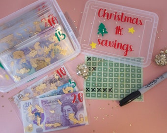 Customisable Savings Challenge Box | Cash Stuffing