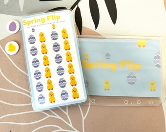Spring Flip Savings Challenge | Cash Stuffing