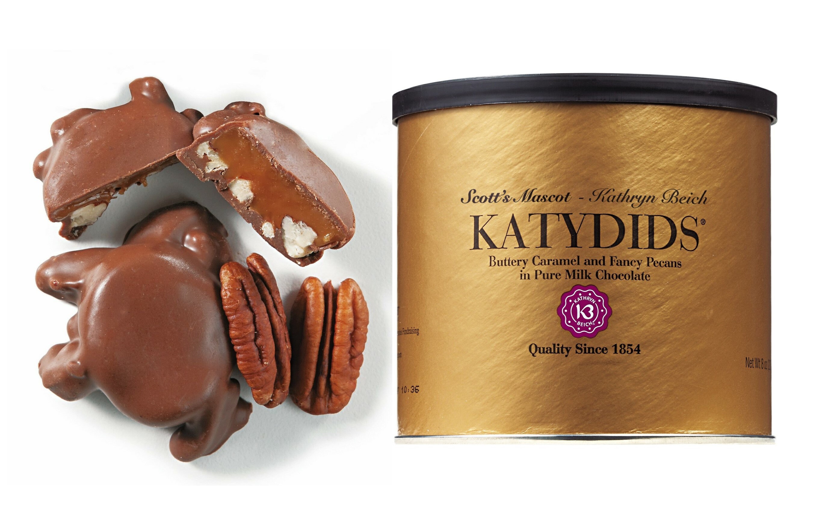 6 TINS Katydids Candy Kathryn Beich. Milk Chocolate Soft Etsy