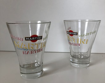 2er-Set Vintage Martini-Gläser