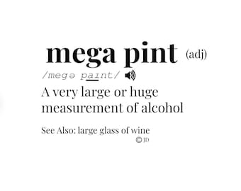 Mega Pint PNG Digital Download