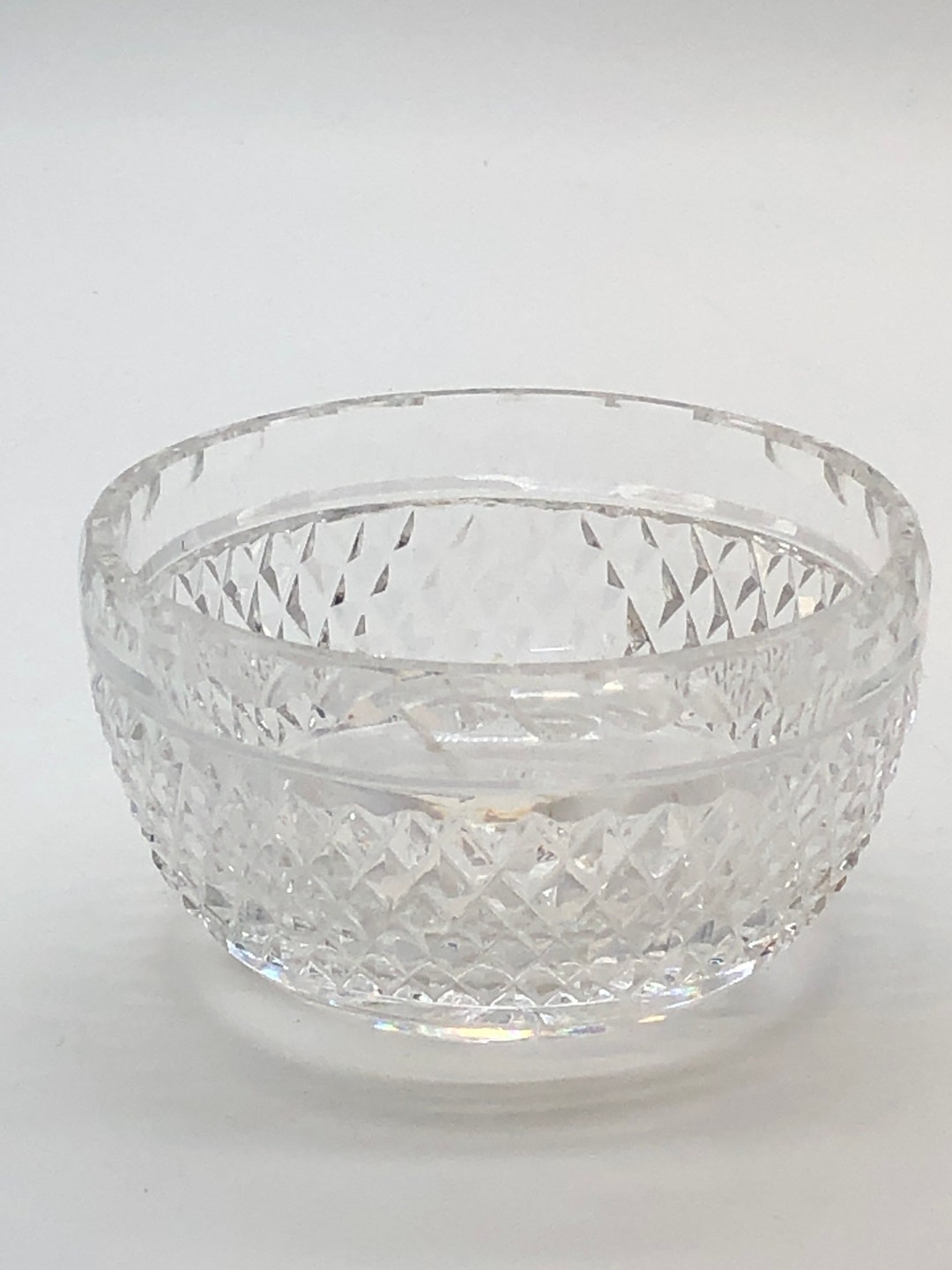 Waterford Crystal Open Sugar Bowl the Glandore Pattern Etsy
