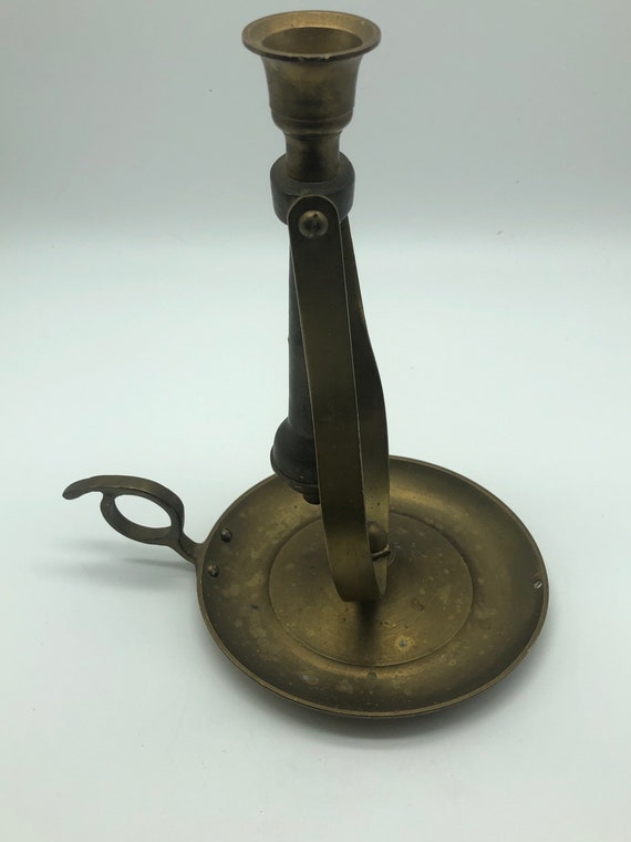 Vintage Antique Brass Candle Holder Nautical Ship Gimbal Etsy