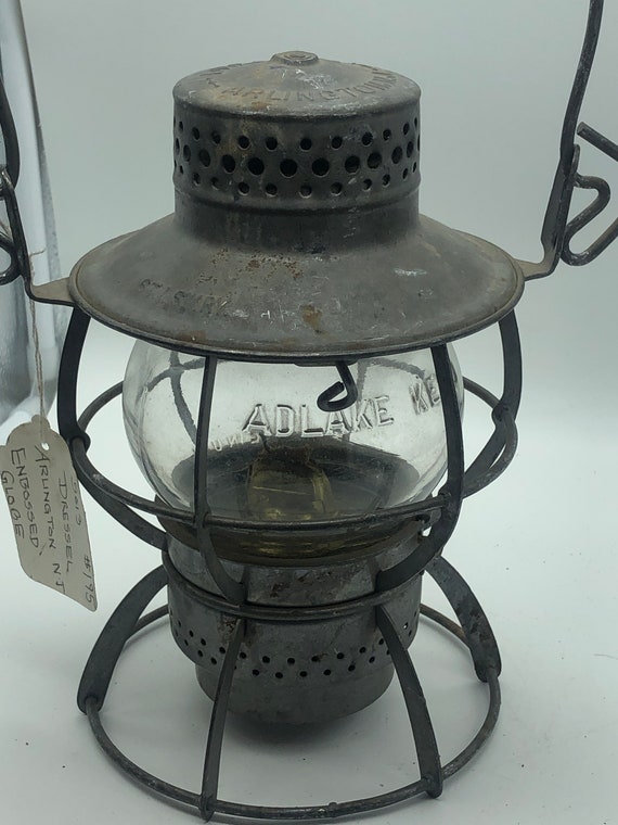 Antique Dressel Arlington St. LSW. RY. Railroad Lantern - Etsy