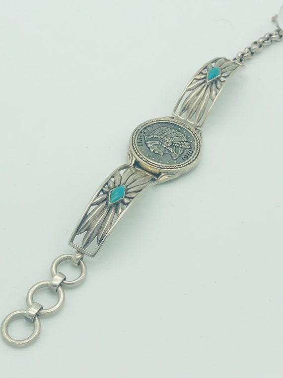 Huge Early 1900's Vintage Navajo 'Earth Blue Turquoise' Native American Jewelry Silver Bracelet Huge Early 1900's Vintage Navajo 'Earth Blue Turquoise' Native American Jewelry Silver Bracelet