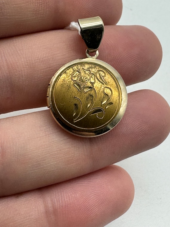 Antique Art Deco Gold Filled Locket