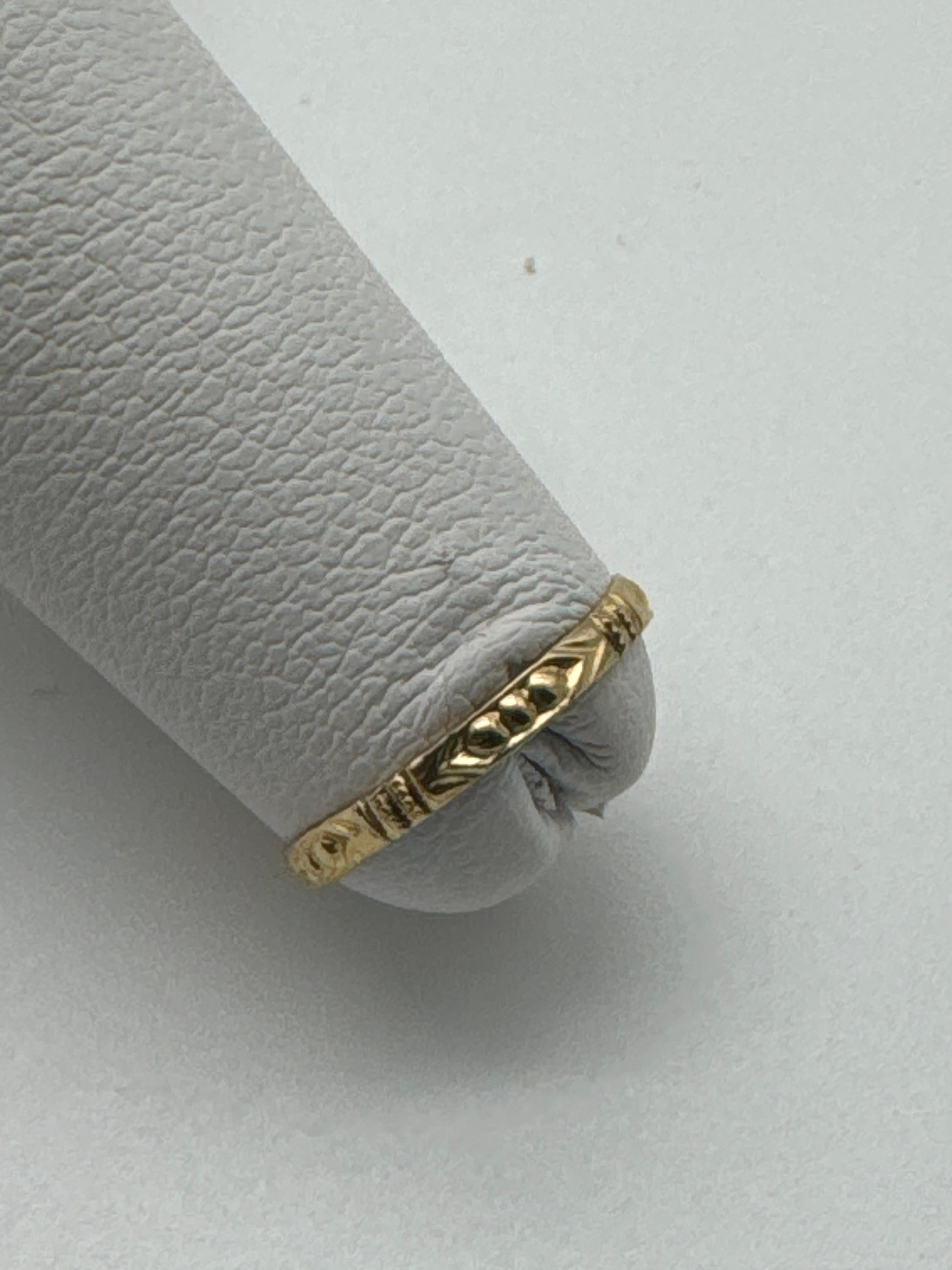 Antique 10k Etched Childs Baby Band Toe Ring - Etsy