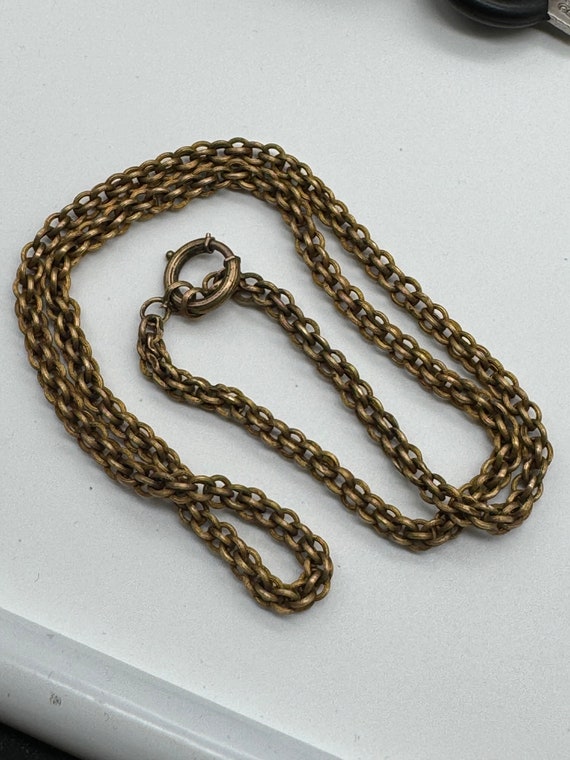 Antique Victorian Gold Filled Chain