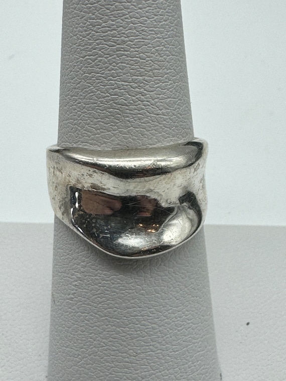 Vintage Sterling Silver Artsy Ring