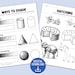 Ink Shading Drawing Worksheets to Practice Stippling, Hatching, and ...