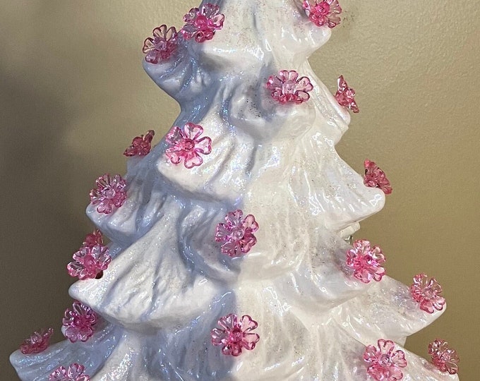 Christmas Acrylic Flower Lights for Ceramic Trees - Etsy