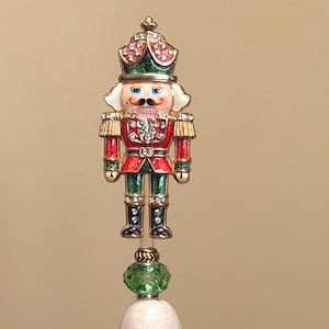 Nutcracker Topper for Ceramic Trees (3/16" Stem)