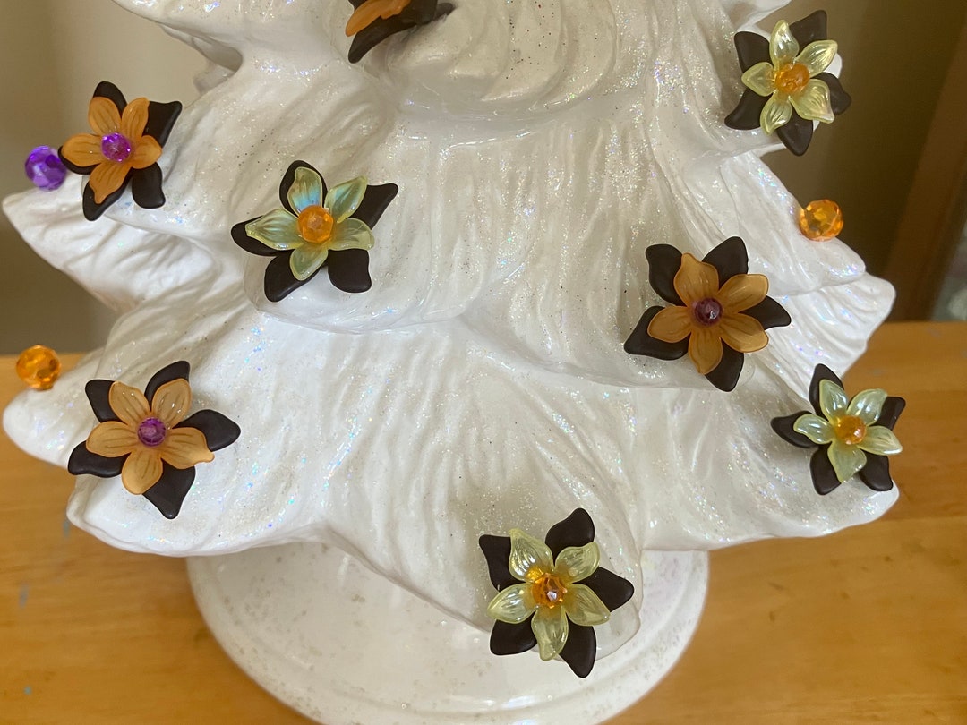 Fall Floral Acrylic Lights for Ceramic Trees - Etsy