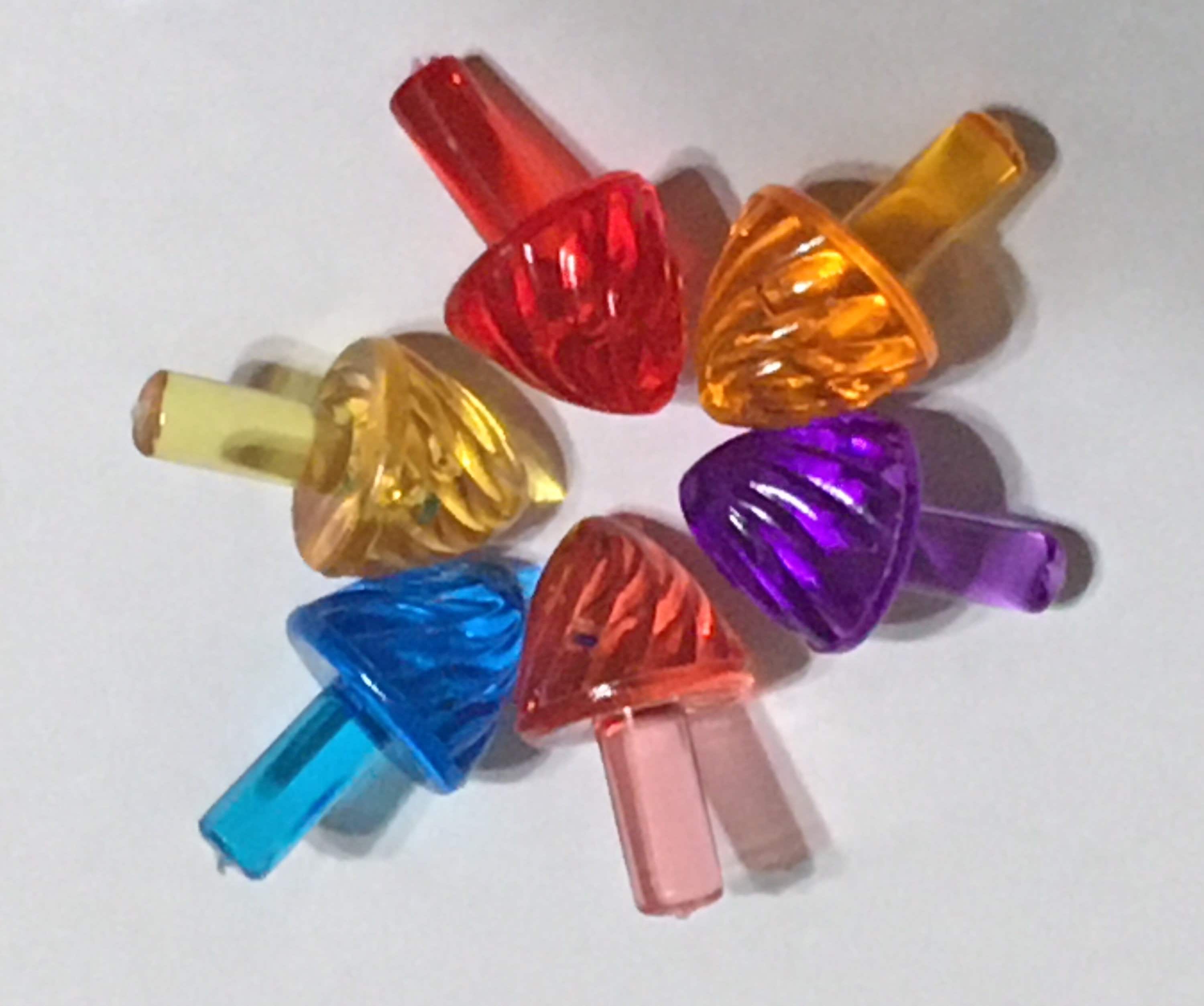 Swirl Gumdrop Jewel Tone Bulbs for Ceramic Trees, Multi Color ...
