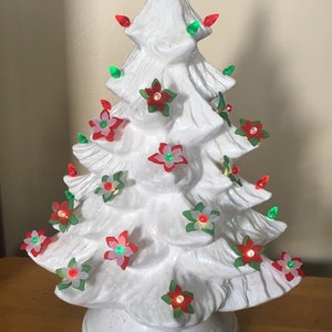 Christmas Acrylic Flower Lights for Ceramic Trees - Etsy