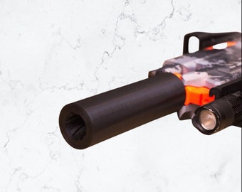 ナーフ ラピッドストライク 黒塗装 7.4vバッテリー化 Nerf Rapidstrike
