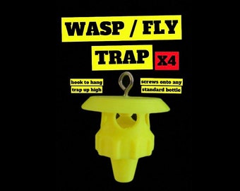 Wasp / Fly Trap - 4 Pack