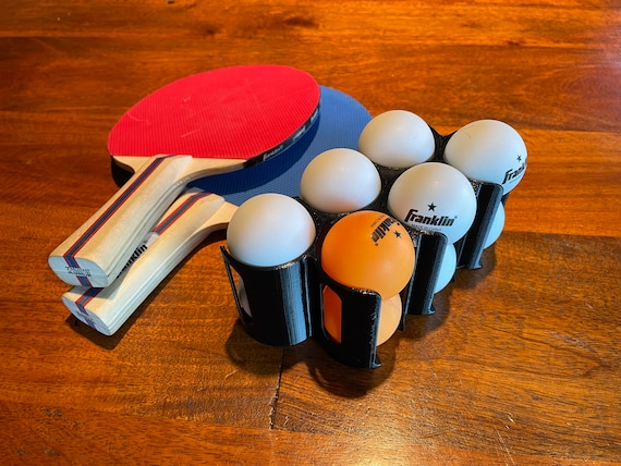 Ping Pong Ball Holder Table Tennis Storage 3D Printed