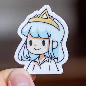 UCSD Triton-chan &quot;Kawaii&quot; Sticker