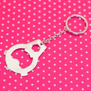 Llavero Vintage Silver Shackle de Avon - P18