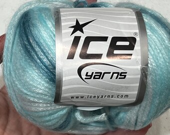 Ice Yarns Picasso: Pastel Blues Self-Striping Yarn (8 Skeins)