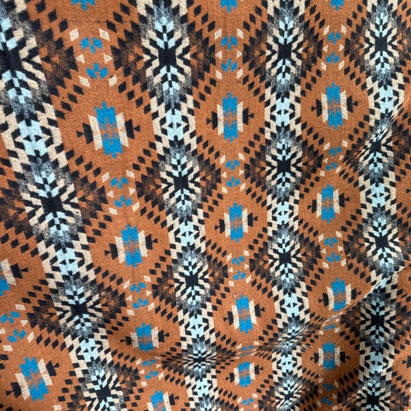 Southwest fabric #73 by meter  southwestern,  blanket, throw, western, Upholstery Aztec, coat, poncho, Native American,