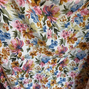 Rayon Challis Print #36