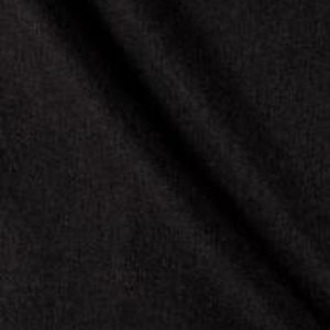 Wool Melton Black
