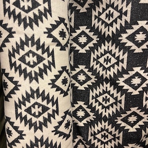 Tissu sud-ouest #17 au mètre sud-ouest, couverture, jeté, western, ameublement aztèque, manteau, poncho, amérindien,