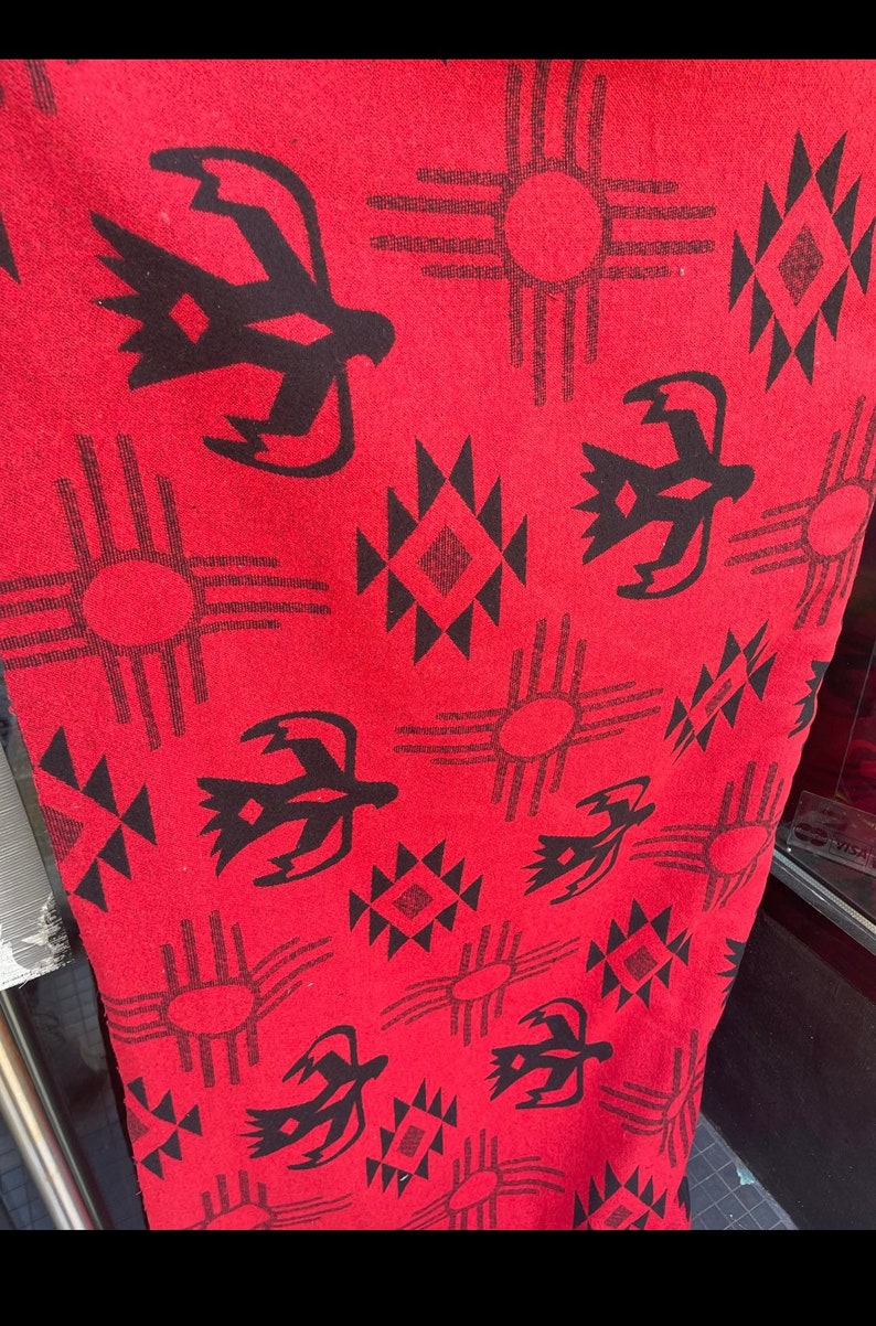 Southwest Fabric 21 by Meter Southwestern Blanket Throw Etsy