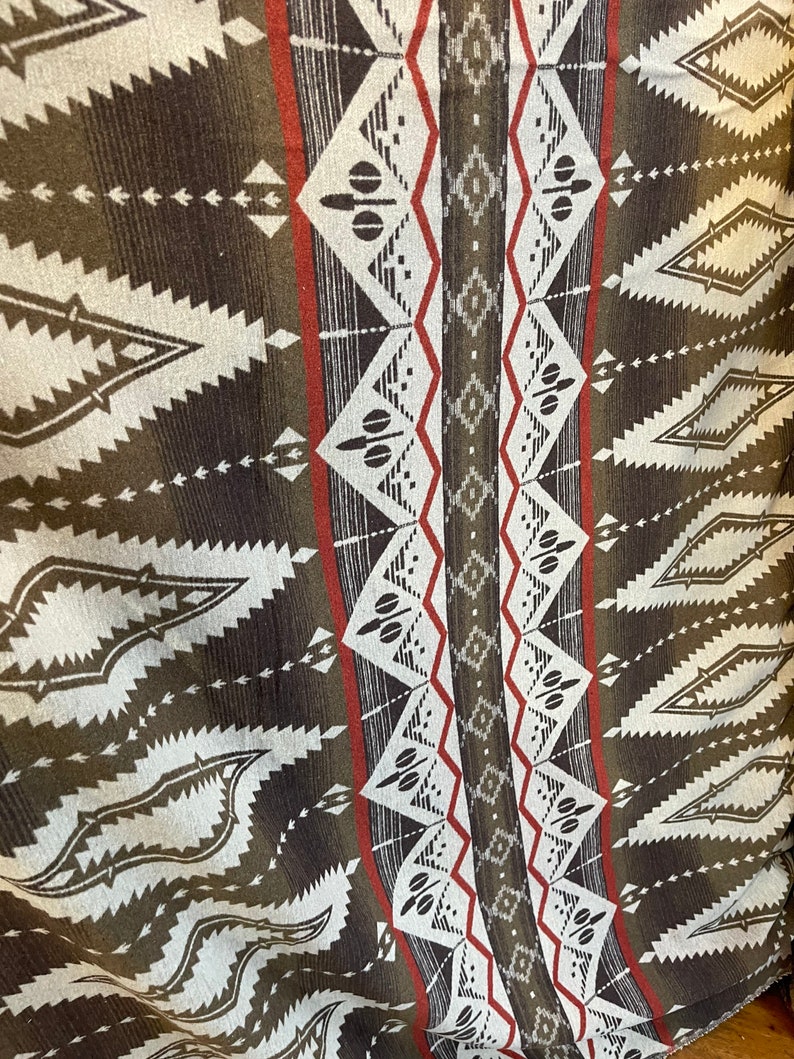Southwest Fabric 58 by Meter Southwestern Blanket Throw - Etsy