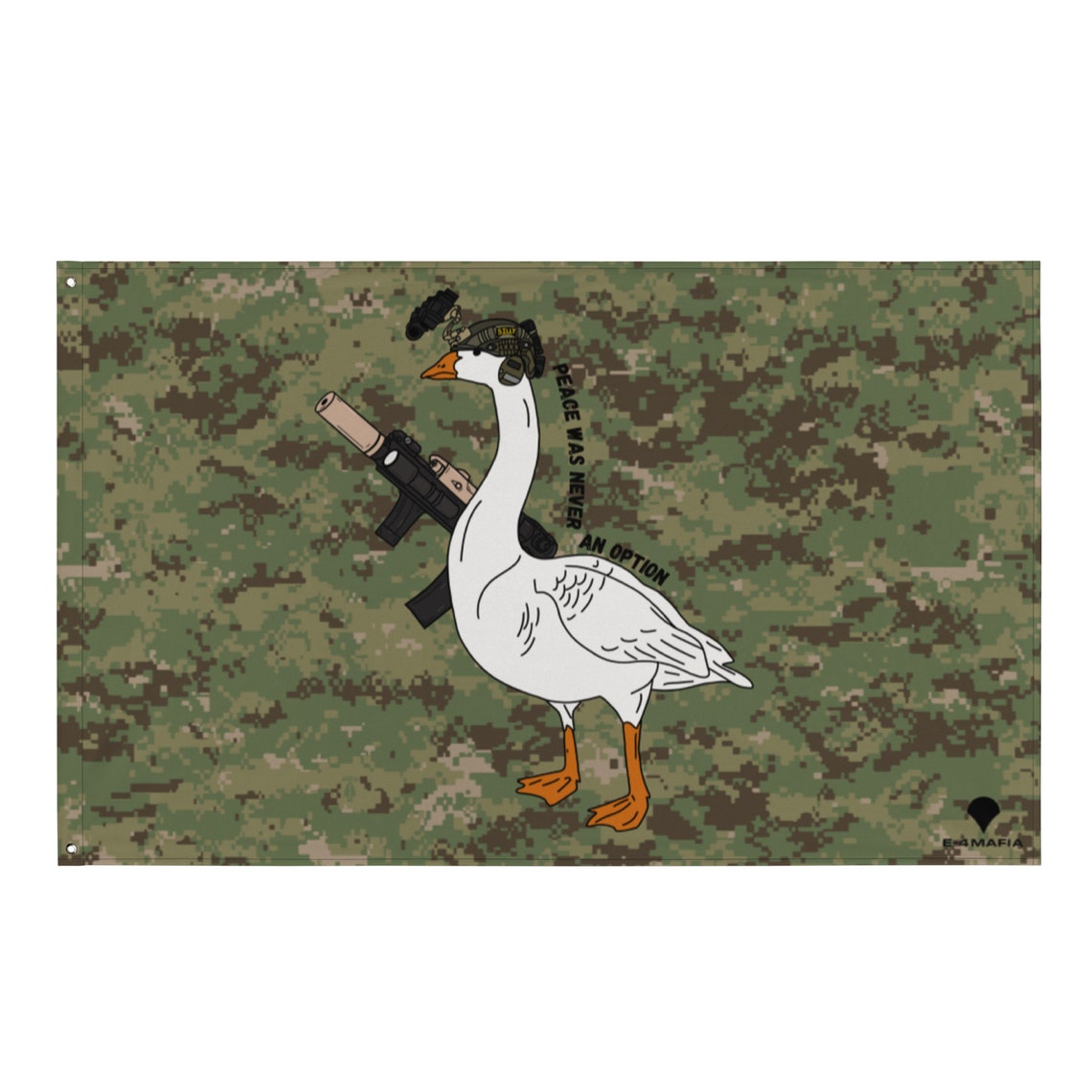 MARPAT Camo Tactical Goose Flag peace Was Never an Etsy