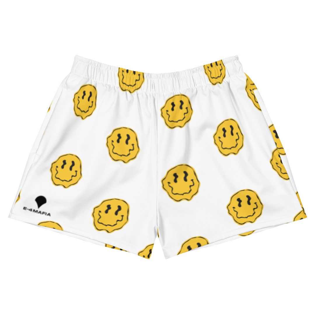 smiley face nike shorts