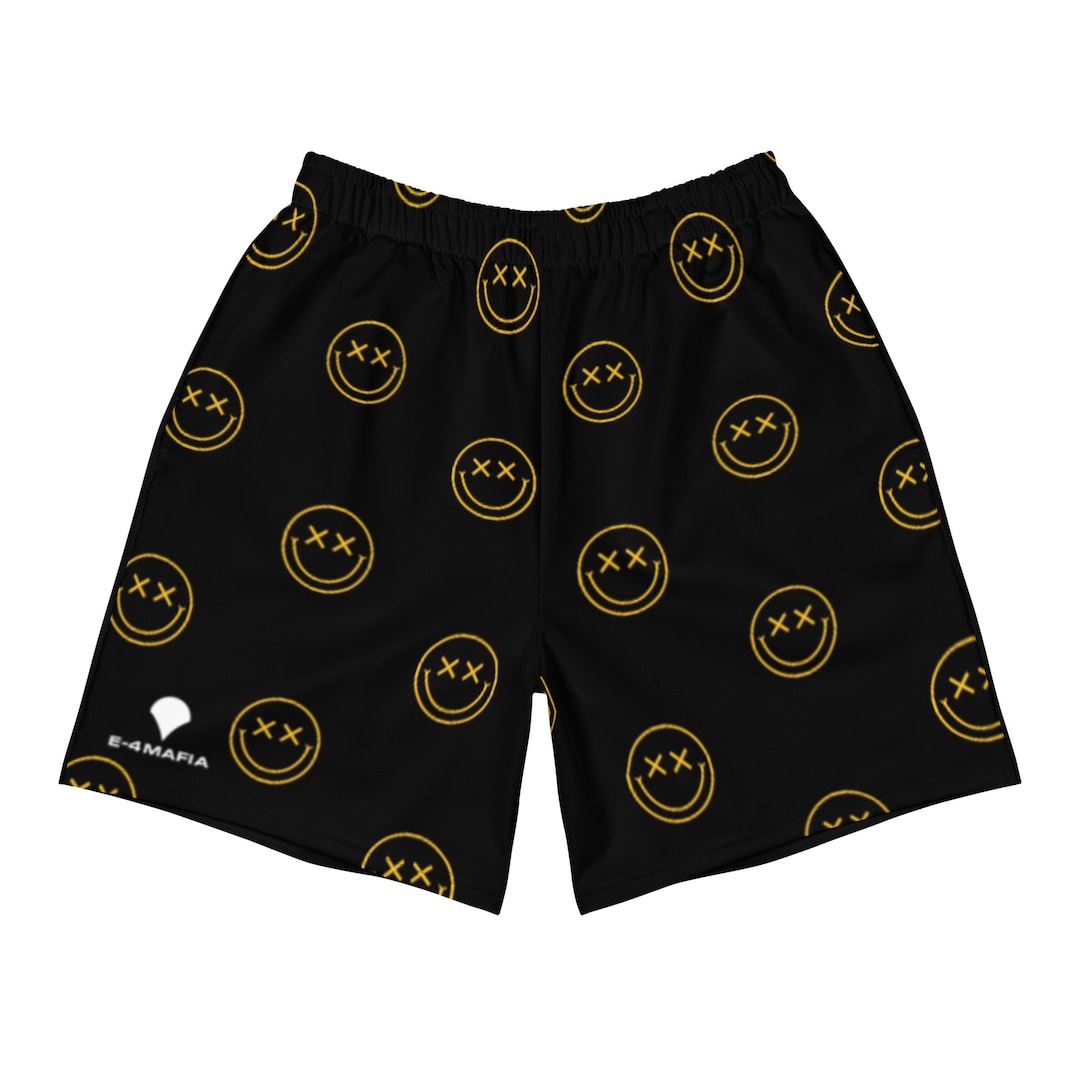 smiley face nike shorts