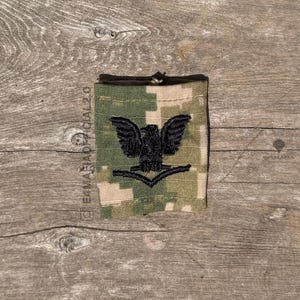 Navy E-4 MAFIA NWU Rank, Morale Patch, Funny Military Patch, Hook and Loop Tactical Gift