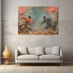 Samurai - digital wall art