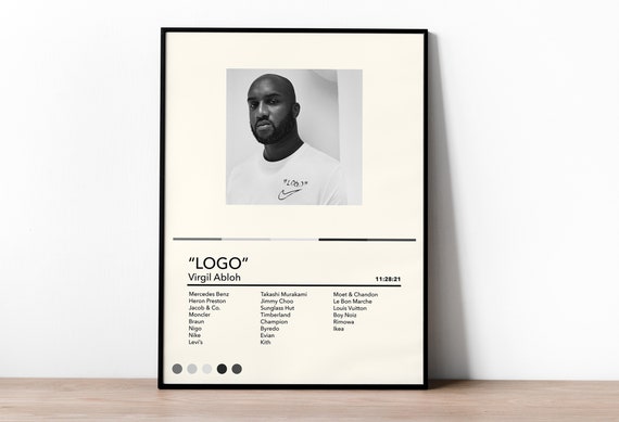 A painting of the fashion designer Virgil Abloh sold for $ 1