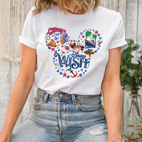 Disney Cruise Shirts, Disney Wish Shirt, Disney Cruise Squad, Disney Vacation, Family Cruise T Shirt, Disneyworld Shirt, Disney Family Trip