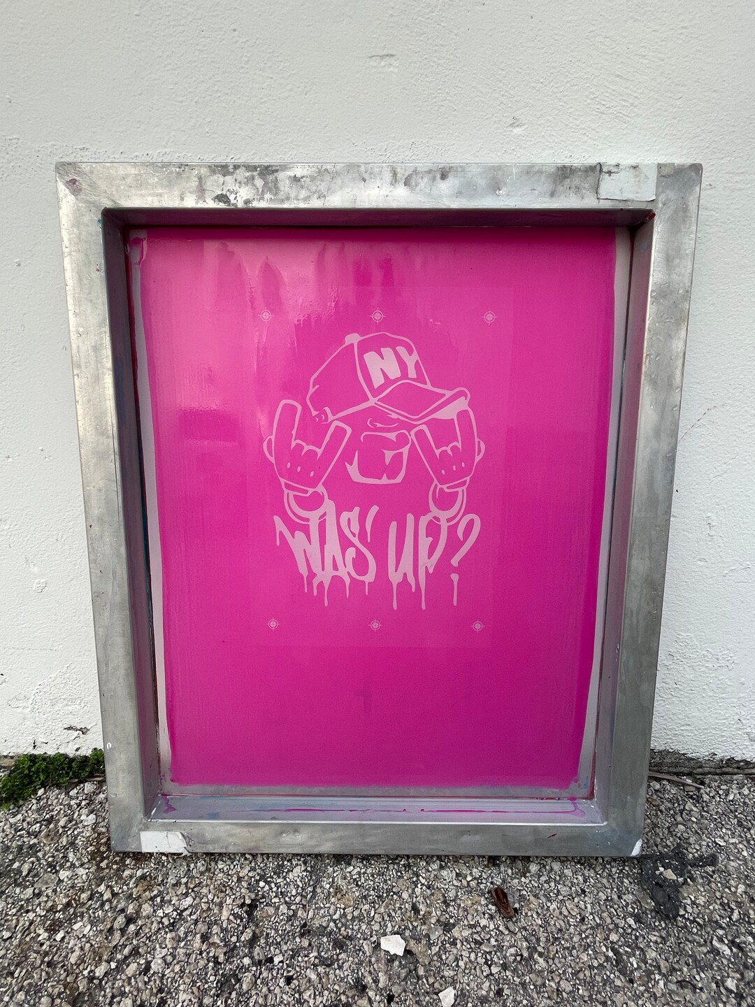 Custom Preburned Aluminum Silk Screen Etsy