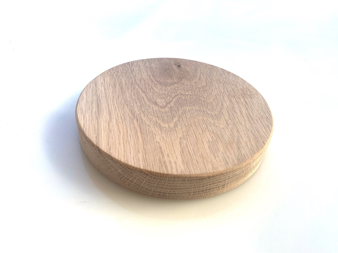Unfinished White Oak Wood Craft Circles/ Round DIY Projects/ Plant ...