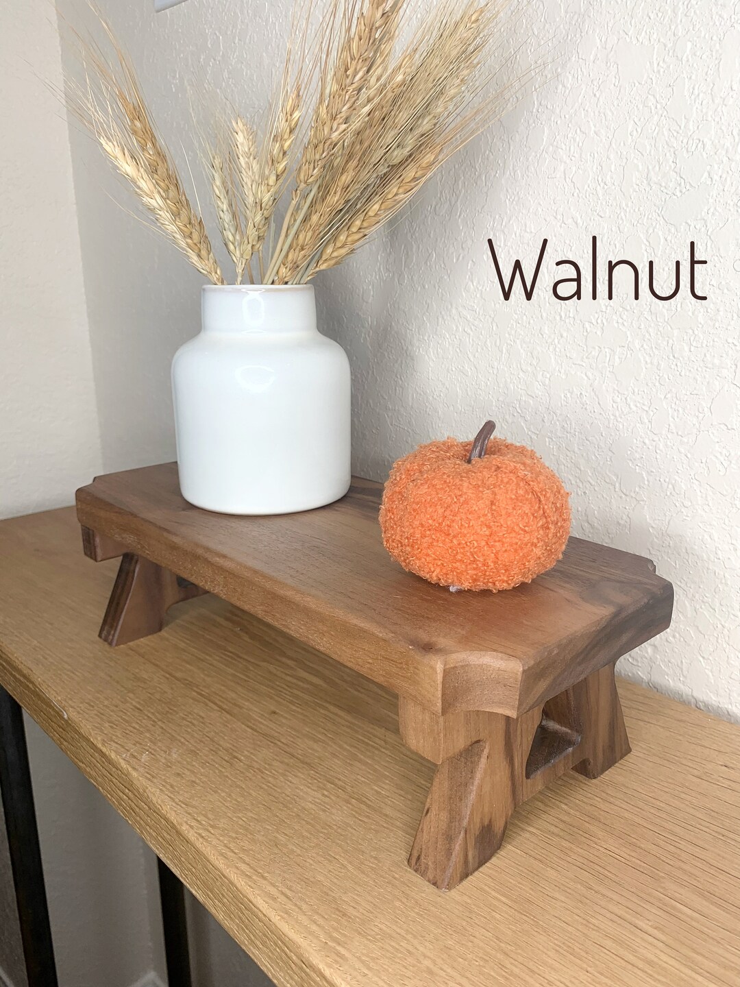 Farmhouse Wood Stand/plant Stand/ Bathroom Decor/ Candle Etsy